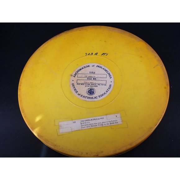 Vintage 8mm Movie "The Kremlin" on Metal Reel as a Commentary by McGraw-Hill - Picture 1 of 7